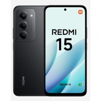 Smartphone Redmi 15 Negro Medianoche 6GB/128GB