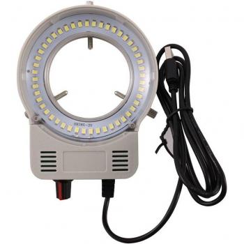 Iluminación Anular USB para Microscopio con 48 LEDs