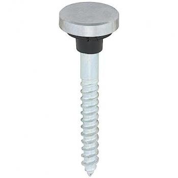 Timco Chrome Flat Mirror Screws 8 x 1.5 - 8 Pack