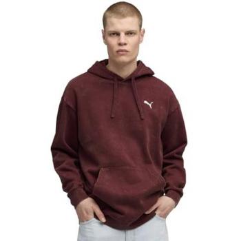Sudadera PUMA 'Elevación Esencial' color rojo cereza
