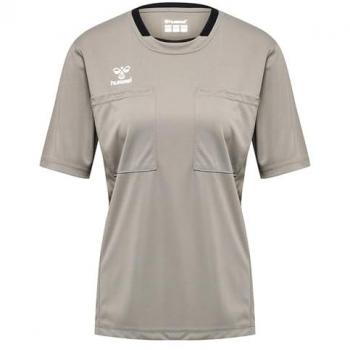 Hummel Referee Chevron Short Sleeve Tee (Steeple Gray, 2XL)