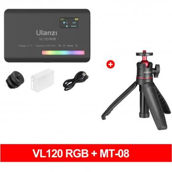 Miniluz Ulanzi VL120 RGB con Efectos de Iluminación