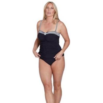 Costume Intero Sunflare Marino/Blanco