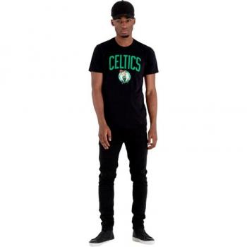 New Era T-shirt A Maniche Corte Boston Celtics Nera XS