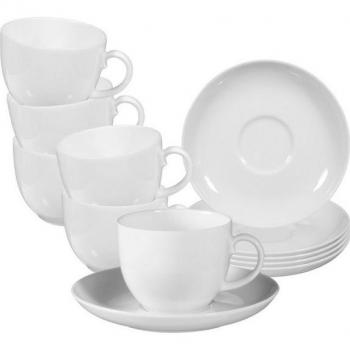 Seltmann Weiden Tassen Set Rondo/Liane 6 Stück 210 ml
