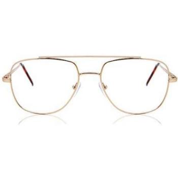 Herren Pilot Vollrand Metal Goldene Brillen - Blaulichtfilter - SmartBuy Collection