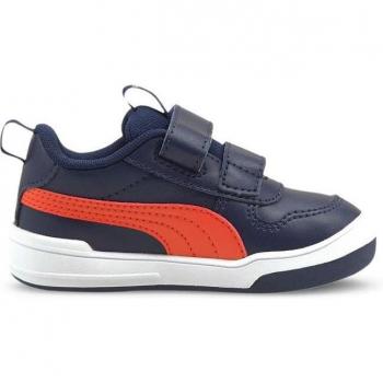 Puma Multiflex SL V Sneakers Bambini Peacoat / Grenadine EU 19