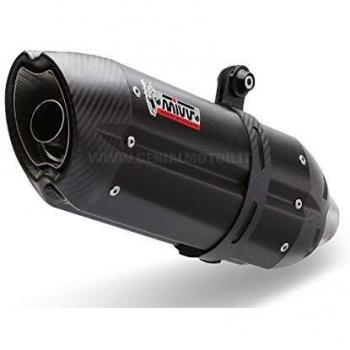 Terminale di suono Mivv Acciaio Nero per Honda CB500F 2016-2018