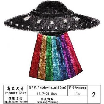 Insignia UFO Jeans Estrella Brillante