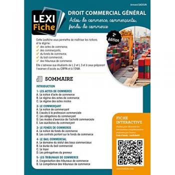 Droit commercial général