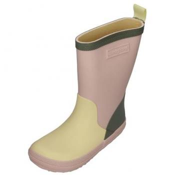 Bundgaard Gummistiefel Charly High Naturkautschuk in Zitronenfarbe