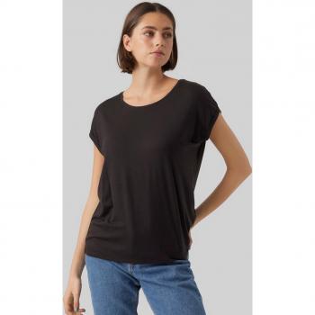 Camiseta Vero Moda de Cuello Redondo y Manga Casquillo