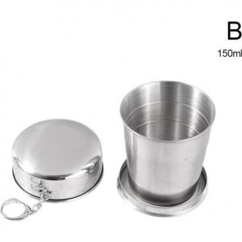 Collapsible Stainless Steel Travel Cup