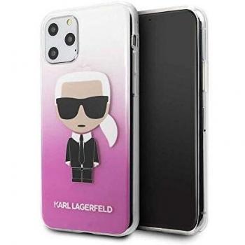 Karl Lagerfeld Pink‑Case für Apple iPhone 11 Pro Max