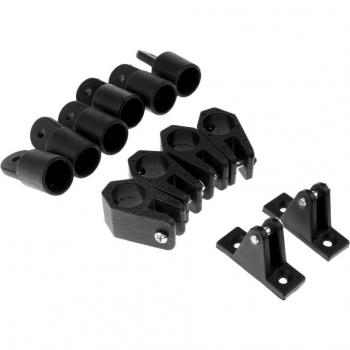 Ensemble Raccords 7/8 pour Vaisseau – 12 pièces (Nylon, Bout à œil, Glissière, Charnière)