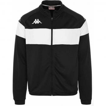 Kappa Dacone Men's Half Zip Sweatshirt - Black/White