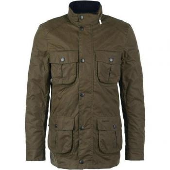 Barbour 170 g: Chaqueta encerada con diseño tartán