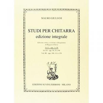 Giuliani Studi Per Chitarra Vol.1 Op.1 E 48