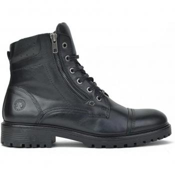 CORONEL TAPIOCA | Botas de Piel C. Tapioca para Hombre – Botas en Color Negro – Botas con Cordones – De Piel – Para Invierno – Cómodas – Alta Calidad – Versátiles – Modelo C171-11