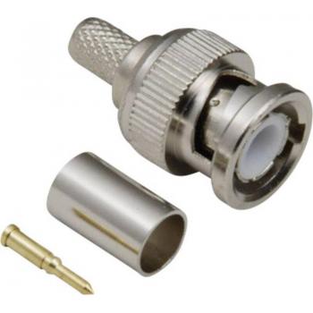 Straight 75 Ω BNC Connector – One Unit