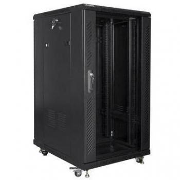 Lanberg FF01-6822-12B rack 22U Rack indipendenti Nero