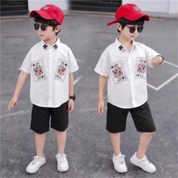 Ensemble T-shirt et Short Sportif pour Garçon - 2 pièces