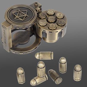 Dadi Revolver 7x Bronzo CZYY
