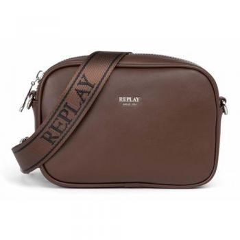 Replay Trolley Borsa Marrone Scuro