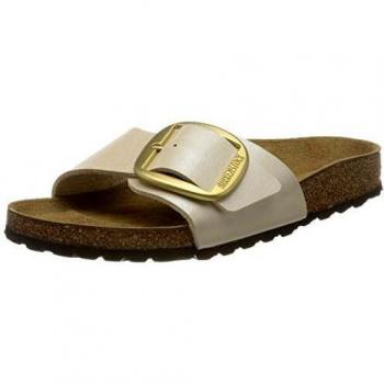 Sandalia Birkenstock Madrid Bf Perla Blanca 37 Beige