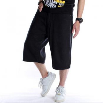 Shorts ample grande taille 46 noir
