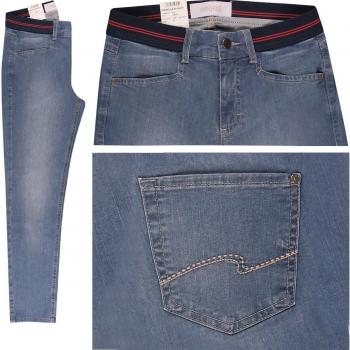 Angels Ornella Sporty Damenjeans 7/8 Hellblau Größe 36