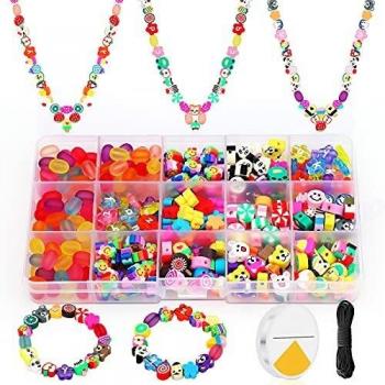 Braccialetti Fantasia: Set di Perline Morbide 375 pezzi