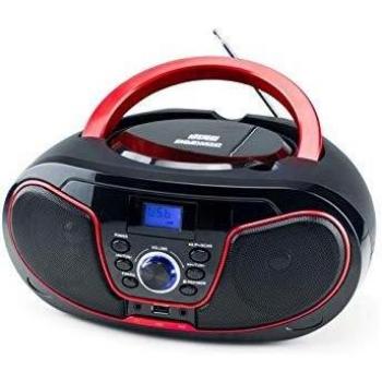 Radio DAEWO DBU62R con CD Nero e Rosso