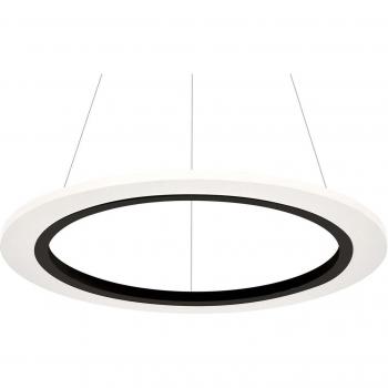 Cosmo 24W Black LED Pendant Light