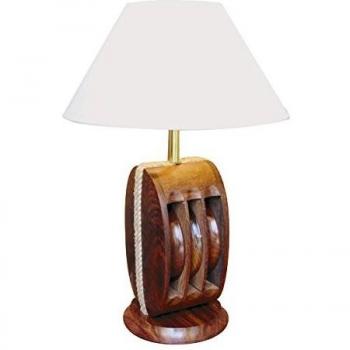 Maritime Holzlichtrolle