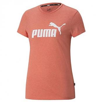 Camiseta Puma Essentials Big Logo manga corta naranja mujer - XS