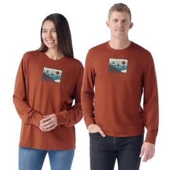 Smartwool T-Shirt A Maniche Lunghe Gondola Ride Graphic