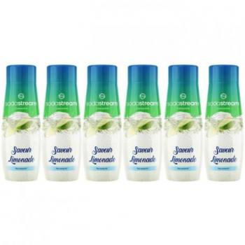 Lot de 6 concentrés Limonade Sodastream, 440 ml