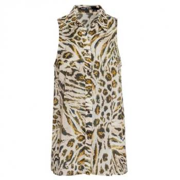 MARC AUREL Blusentop im trendigen Animal-Print