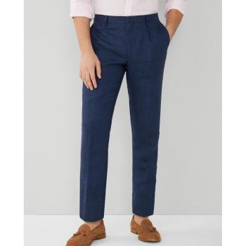 Pantalón Lin Delave marino para hombre - Hackett