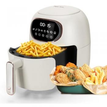 Freidora sin Aceite Taylor Swoden Ava - 1300W, 3L, Diseño Compacto, Pantalla Táctil, 8 Programas, Cesta Antiadherente, Color Blanco