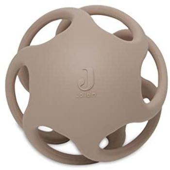 Jollein Anneau de dentition Balle Silicone Ø 9,5cm Biscuit