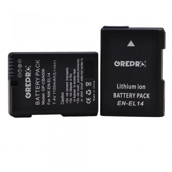1100mAh EN-EL14A Li-ion Battery for Nikon