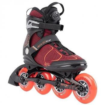 K2 Alexis 90 BOA Schwarz/Dunkelrot