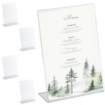 Supporto Tavolo Menù Matrimonio e Battesimo
