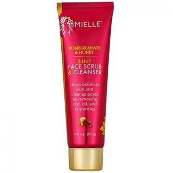 Limpiador Facial Exfoliante de Granada y Miel Mielle Organics 85g
