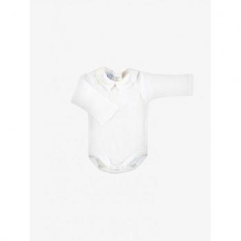 BABIDÚ - Pack 2 Bodys Bebé Cuello Polo ML