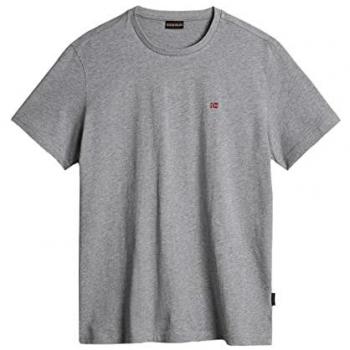 Napapijri Men's Grey Salis T-Shirt – 3XL