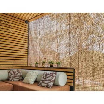 Voile d'ombrage en coco 4 x 3 m - Jardiline