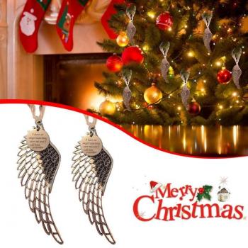 Pendentif d'ange ailé pour décoration de Noël